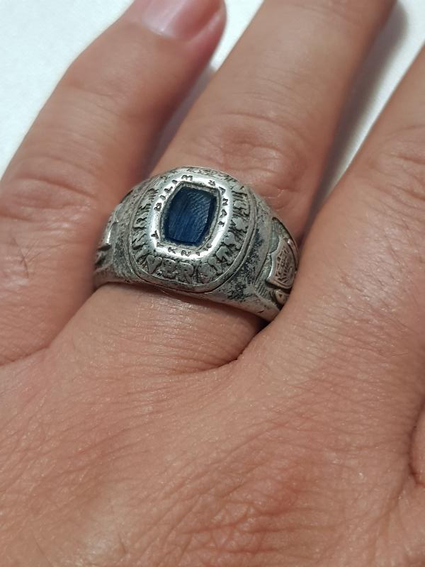 BİLKENT ÜNİVERSİTESİ ANTİKA GÜMÜŞ YÜZÜK