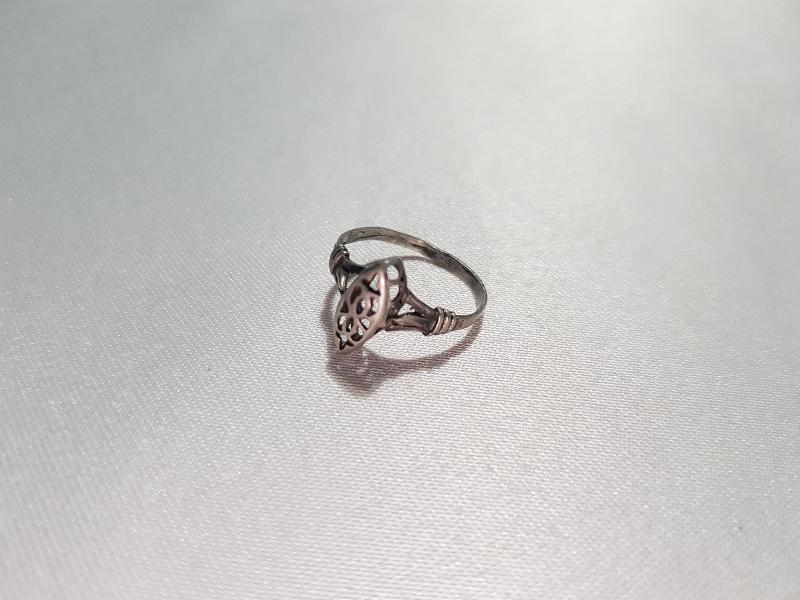 OSMANLI GÜMÜŞ MEKİK YÜZÜK