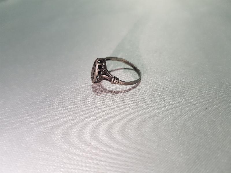 OSMANLI GÜMÜŞ MEKİK YÜZÜK