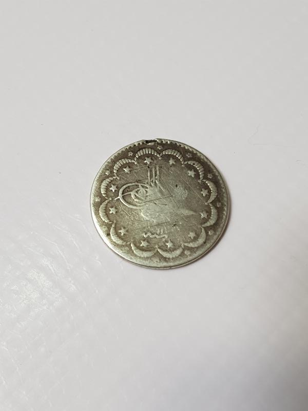 SULTAN ABDÜLHAMİD HAN DÖNEMİ GÜMÜŞ 5 KURUŞ MECİDİYE