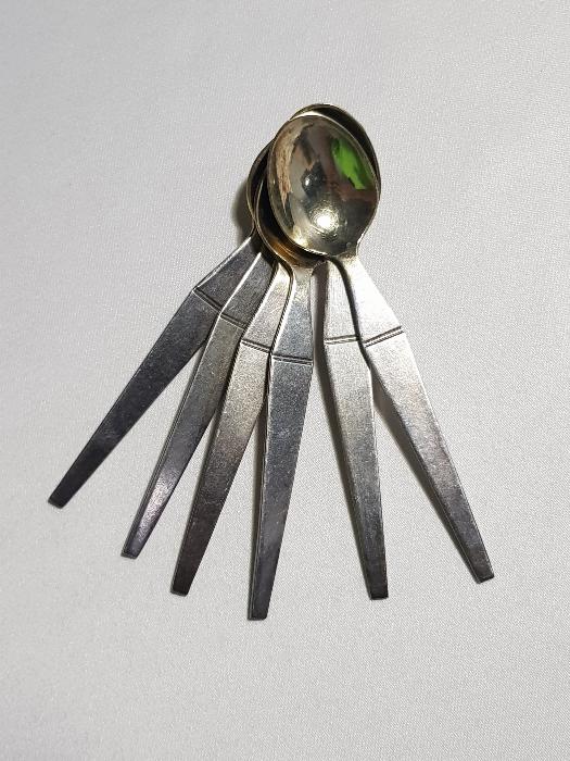 ANTİKA GÜMÜŞ ÇAY KAŞIĞI TAKIMI