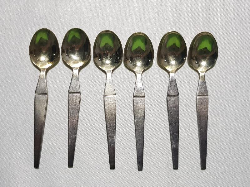 ANTİKA GÜMÜŞ ÇAY KAŞIĞI TAKIMI