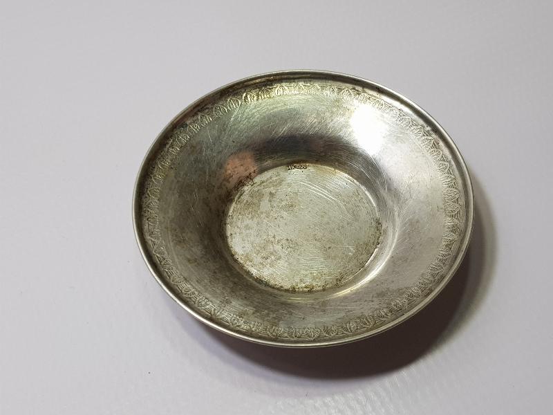 AZNAVUR İŞÇİLİKLİ GÜMÜŞ ÇAY TABAĞI