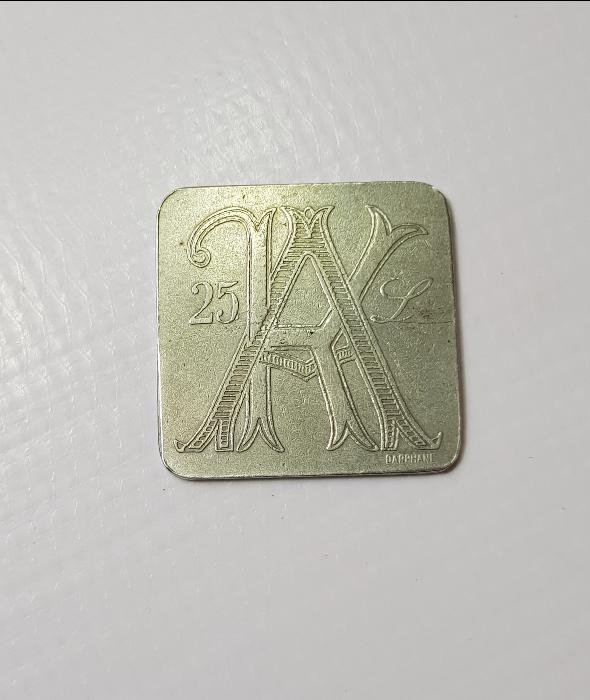 ANKARA ANADOLU KULÜBÜ 25 LİRA ÇOK NADİR JETON