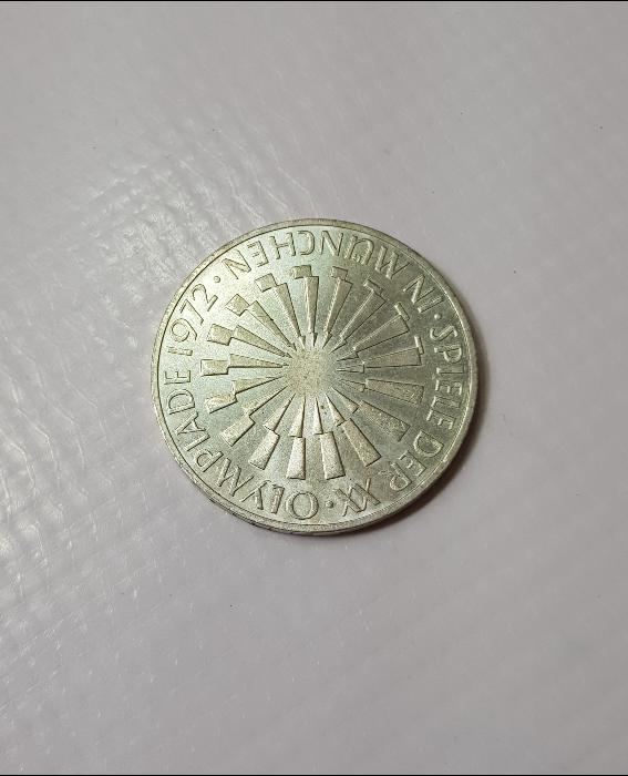 1972 MÜNİH OLİMPİYATLARI HATIRA PARA GÜMÜŞ 10 MARK