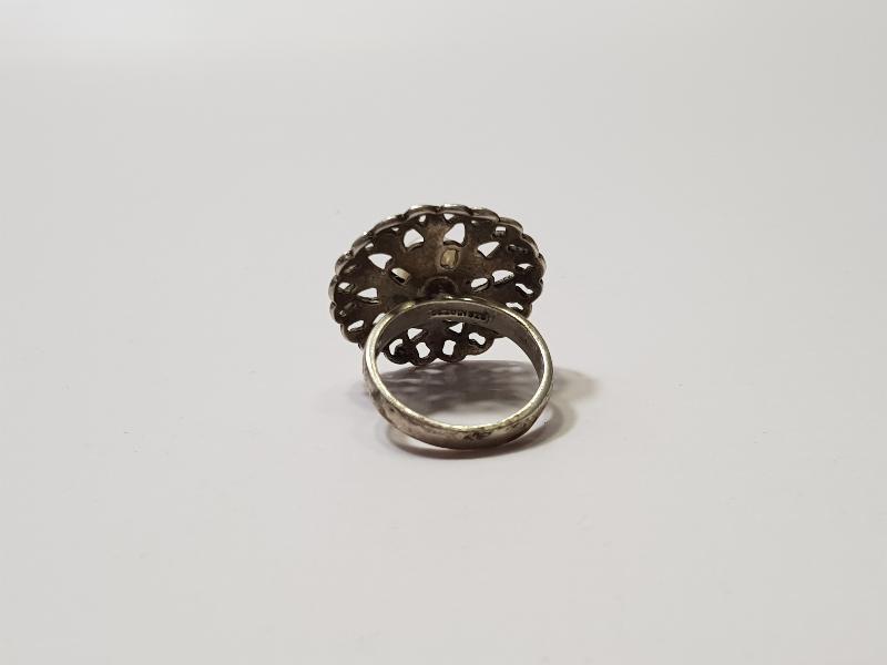 İNCİLİ GÜMÜŞ YÜZÜK