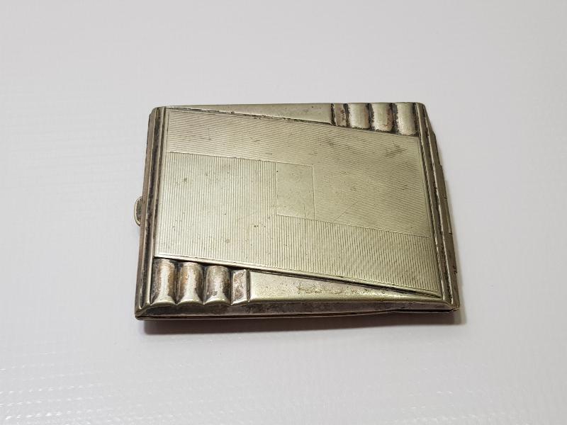 ANTİKA ALPAKA SİGARA TABAKASI