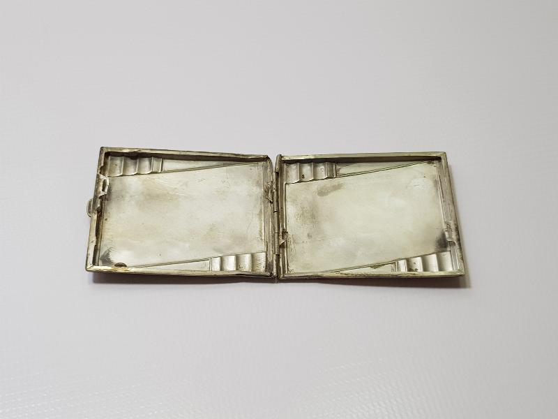 ANTİKA ALPAKA SİGARA TABAKASI