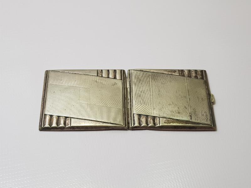 ANTİKA ALPAKA SİGARA TABAKASI