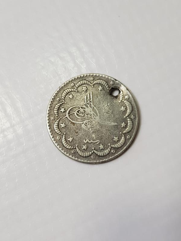 SULTAN ABDÜLHAMİD HAN DÖNEMİ GÜMÜŞ 5 KURUŞ MECİDİYE