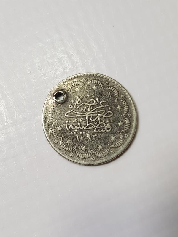 SULTAN ABDÜLHAMİD HAN DÖNEMİ GÜMÜŞ 5 KURUŞ MECİDİYE