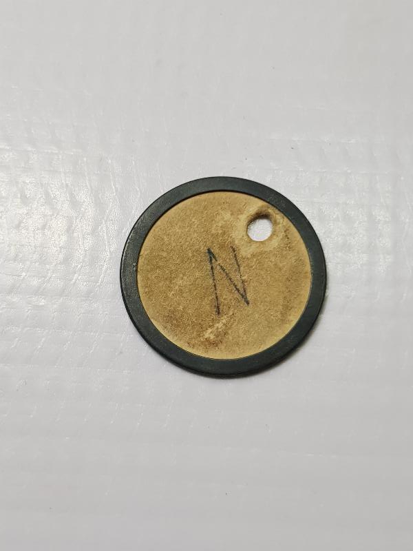 OSMANLI DÖNEMİ ÇOK NADİR MUKAVVA ZEYTİN JETONU