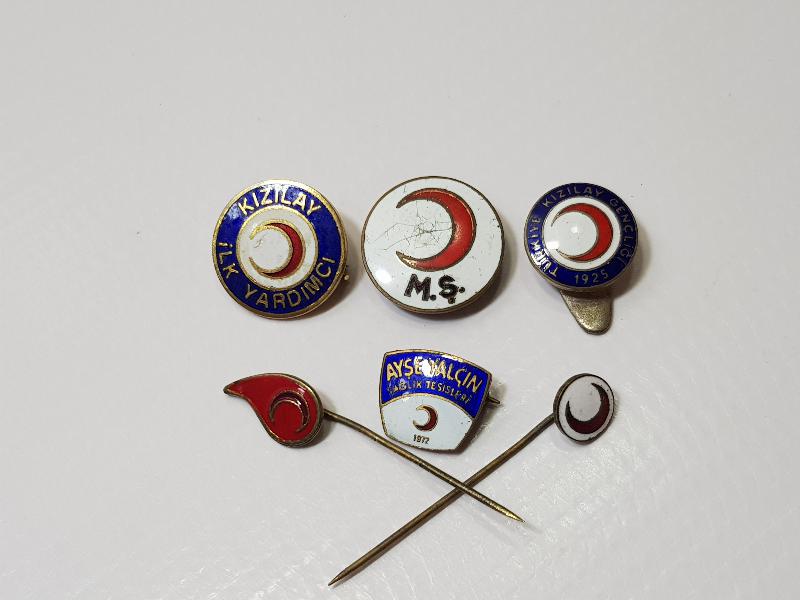 HİLAL-İ AHMER VE KIZILAY ROZET LOTU