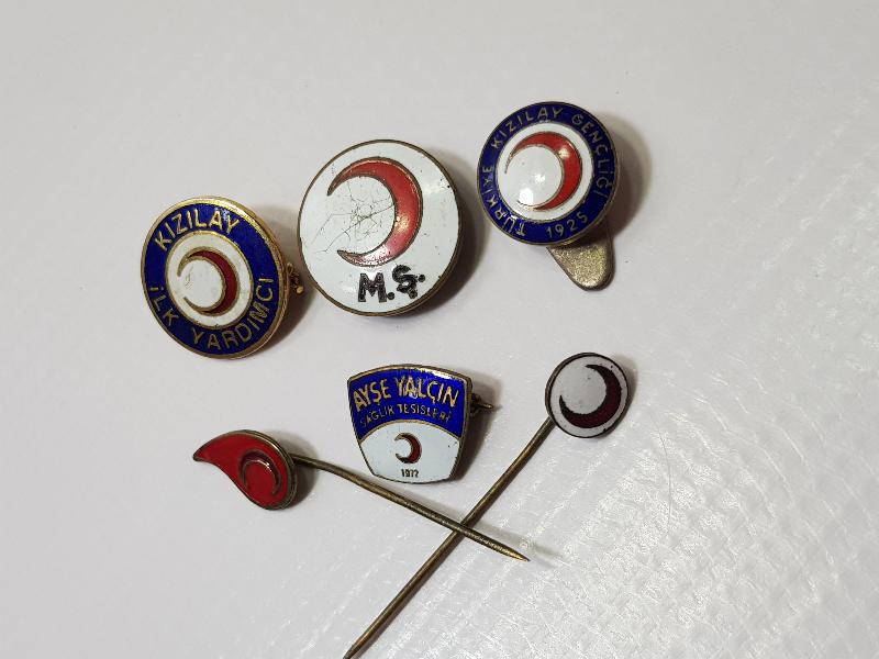 HİLAL-İ AHMER VE KIZILAY ROZET LOTU