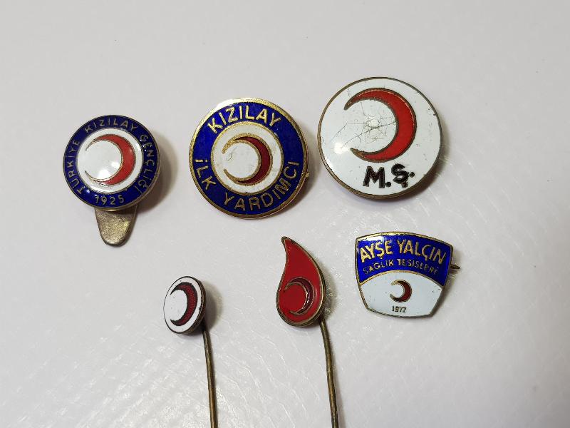 HİLAL-İ AHMER VE KIZILAY ROZET LOTU