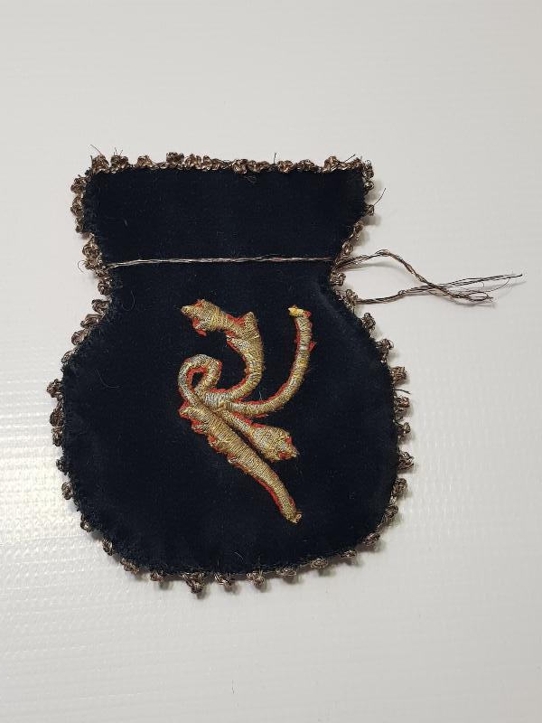 OSMANLI DÖNEMİ SIRMA İŞLEMELİ KINA KESESİ