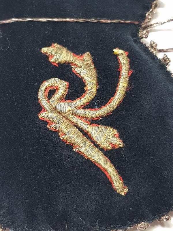 OSMANLI DÖNEMİ SIRMA İŞLEMELİ KINA KESESİ