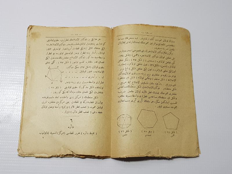 OSMANLICA MATEMATİK KİTABI