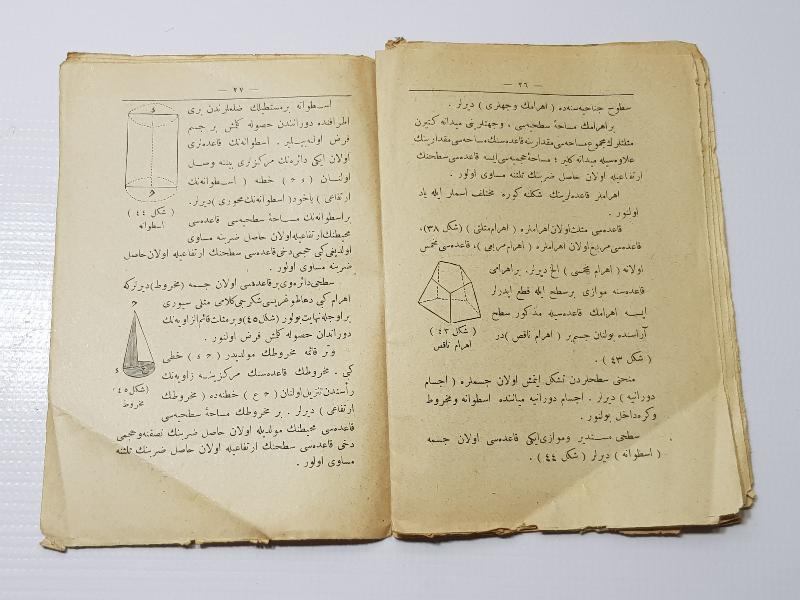 OSMANLICA MATEMATİK KİTABI