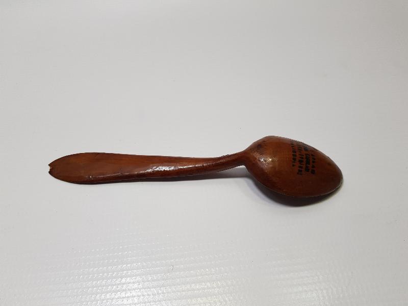 KÖK BOYALI YAVUZ SULTAN SELİM HAN RESİMLİ AHŞAP KAŞIK