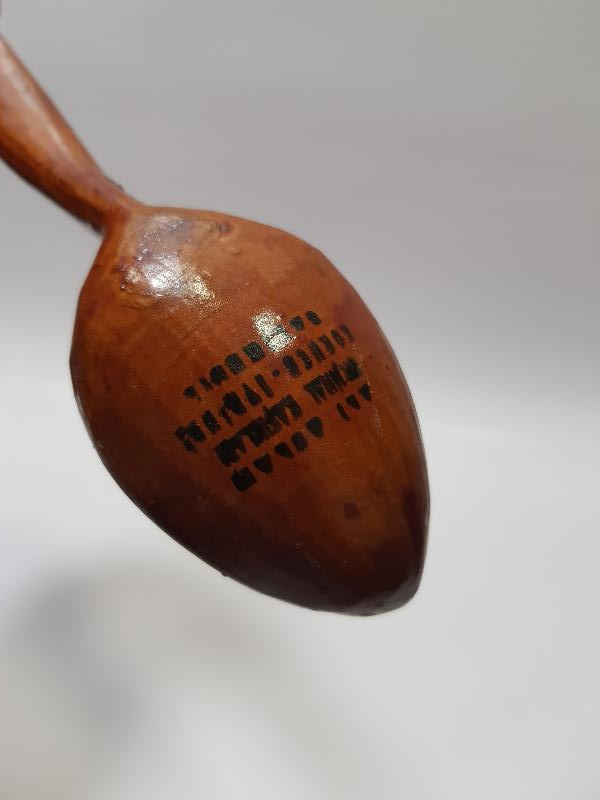 KÖK BOYALI YAVUZ SULTAN SELİM HAN RESİMLİ AHŞAP KAŞIK