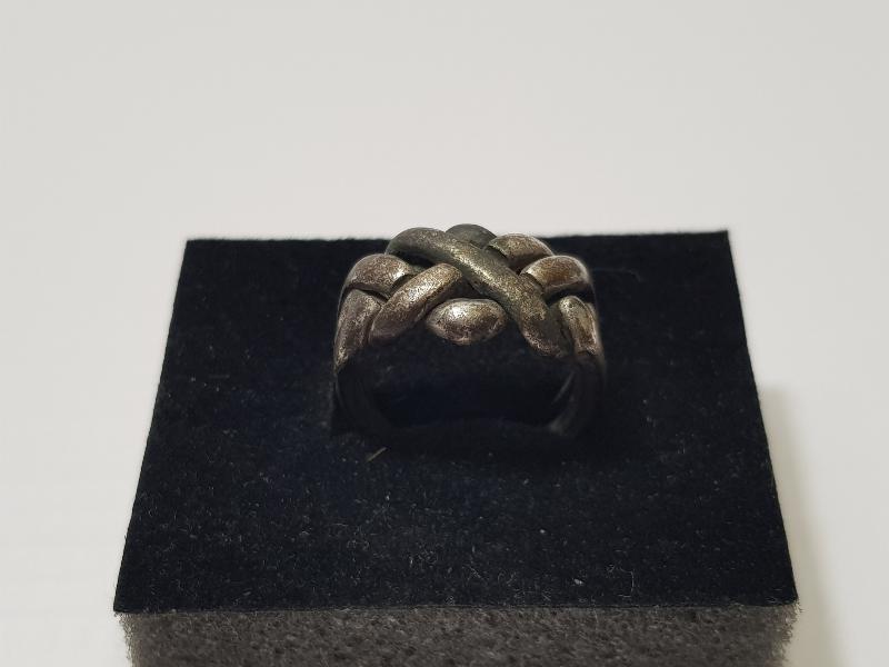 OSMANLI DÖNEMİ BURGULU GÜMÜŞ YÜZÜK