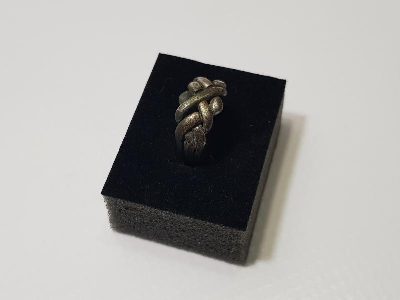 OSMANLI DÖNEMİ BURGULU GÜMÜŞ YÜZÜK