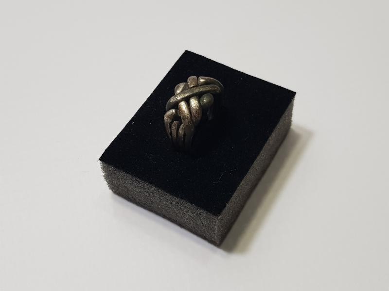 OSMANLI DÖNEMİ BURGULU GÜMÜŞ YÜZÜK