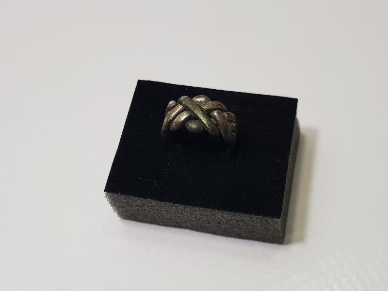 OSMANLI DÖNEMİ BURGULU GÜMÜŞ YÜZÜK