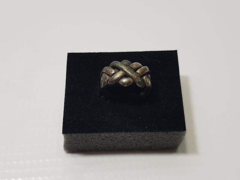 OSMANLI DÖNEMİ BURGULU GÜMÜŞ YÜZÜK