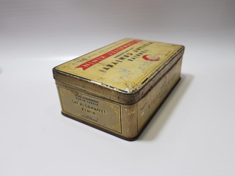 TÜRKİYE KIZILAY CEMİYETİ KLORMAİYET KİNİN KUTUSU