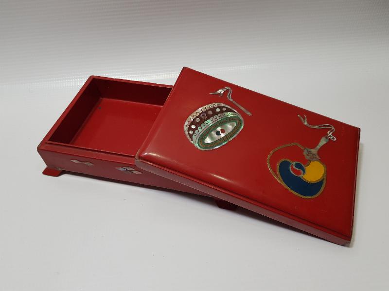 ANTİKA PAPİER MACHE KUTU