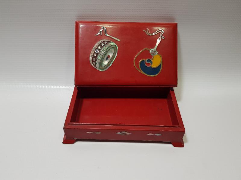 ANTİKA PAPİER MACHE KUTU