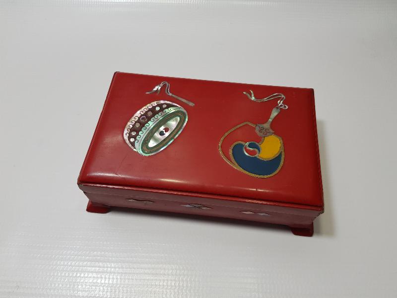 ANTİKA PAPİER MACHE KUTU