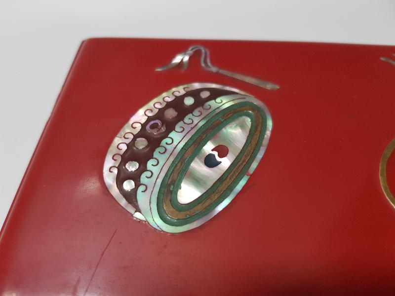 ANTİKA PAPİER MACHE KUTU