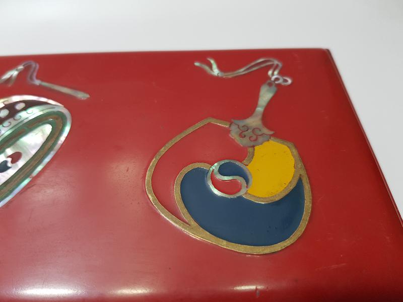 ANTİKA PAPİER MACHE KUTU