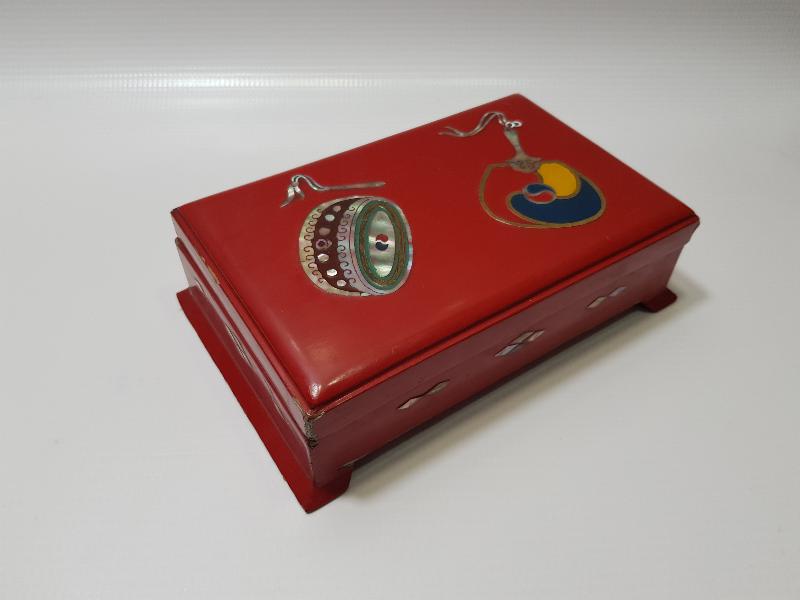 ANTİKA PAPİER MACHE KUTU