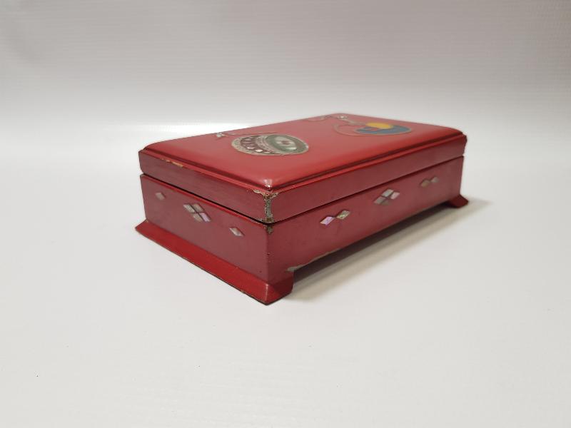 ANTİKA PAPİER MACHE KUTU