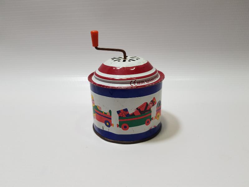 ANTİKA TENEKE OYUNCAK MÜZİK KUTUSU