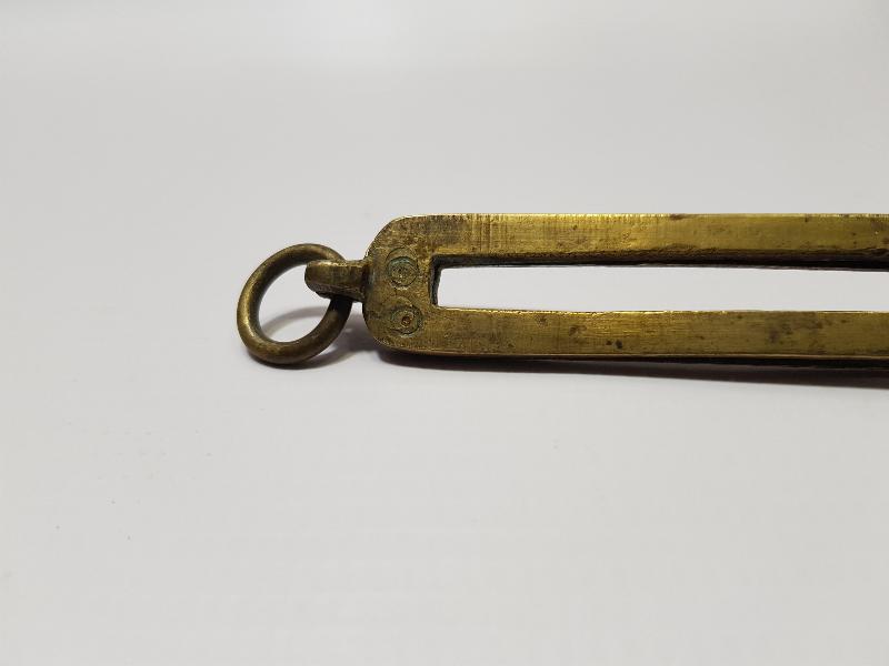 OSMANLI DÖNEMİ UÇ KISIMLARI EJDERHA FİGÜRLÜ ÇOK NADİR TEKKE İŞİ KÖZ MAŞASI