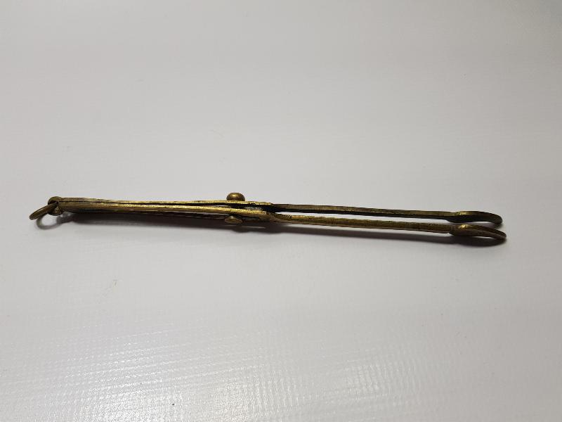 OSMANLI DÖNEMİ UÇ KISIMLARI EJDERHA FİGÜRLÜ ÇOK NADİR TEKKE İŞİ KÖZ MAŞASI