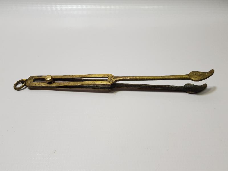 OSMANLI DÖNEMİ UÇ KISIMLARI EJDERHA FİGÜRLÜ ÇOK NADİR TEKKE İŞİ KÖZ MAŞASI