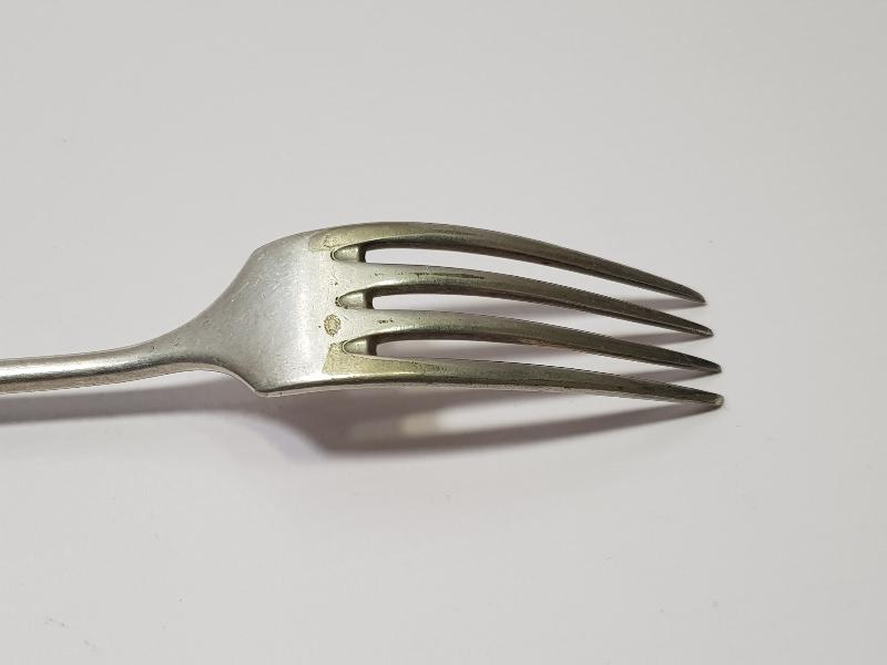 1. DÜNYA SAVAŞI OSMANLI ORDUSUNA AİT GÜMÜŞ KAPLAMA ÇATAL