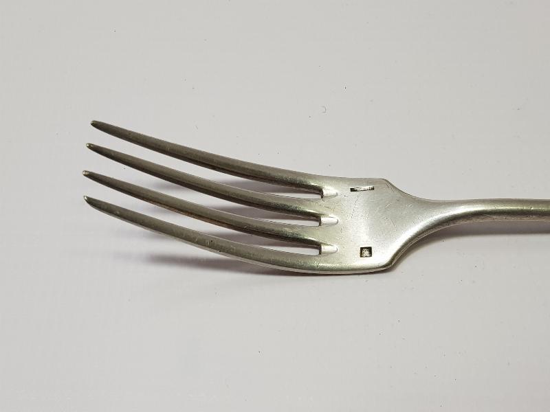 1. DÜNYA SAVAŞI OSMANLI ORDUSUNA AİT GÜMÜŞ KAPLAMA ÇATAL