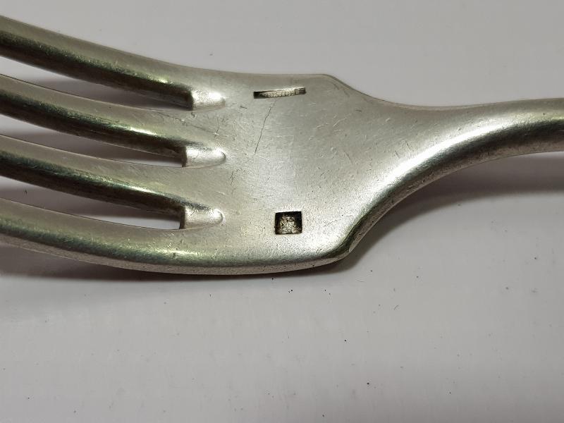 1. DÜNYA SAVAŞI OSMANLI ORDUSUNA AİT GÜMÜŞ KAPLAMA ÇATAL