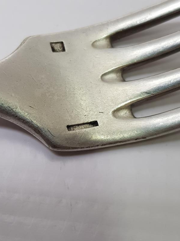 1. DÜNYA SAVAŞI OSMANLI ORDUSUNA AİT GÜMÜŞ KAPLAMA ÇATAL