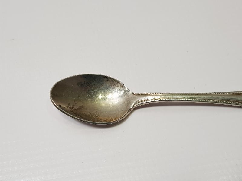 OSMANLICA SELANİK ASKERİ KULÜBÜ YAZILI ÇOK NADİR KAŞIK