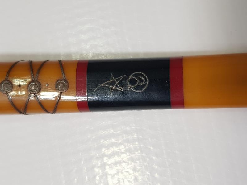 OSMANLICA YADİGAR YAZILI VE AY YILDIZLI KATALİN AĞIZLIK