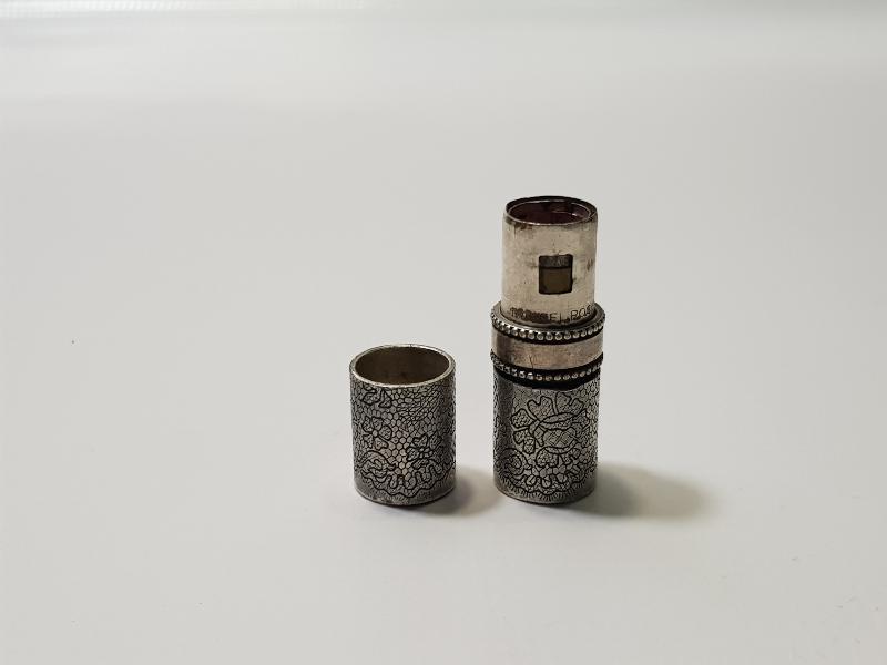 ANTİKA MARCEL ROCHAS MARKA GÜMÜŞ RUJLUK