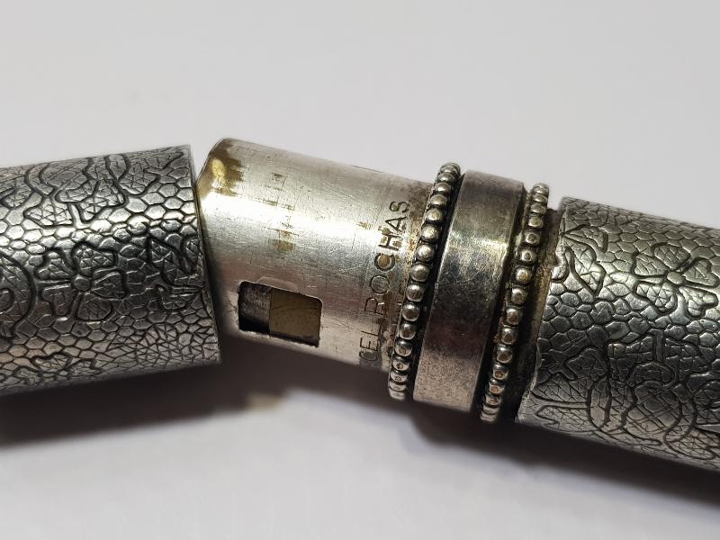 ANTİKA MARCEL ROCHAS MARKA GÜMÜŞ RUJLUK